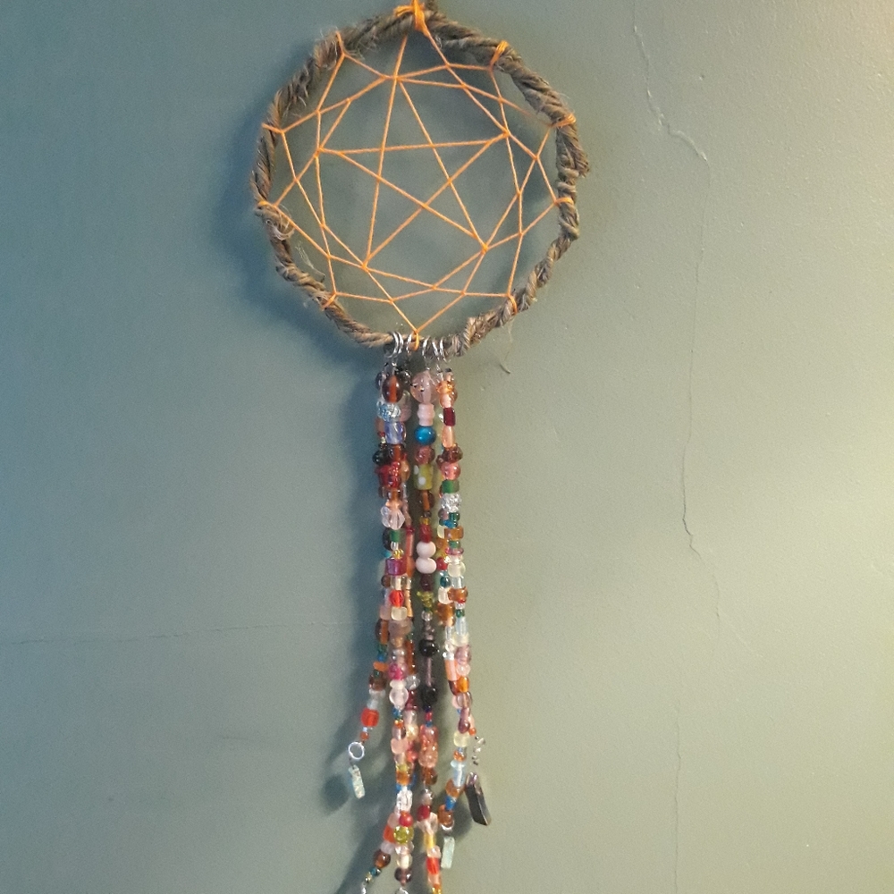Dreamcatcher handmade pentagram